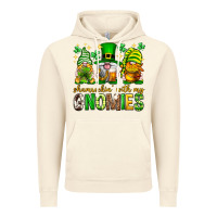 Vintage Artic St. Patrick's Day shamrockin' with my gnomies Vintage Hoodie - Neo Western