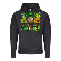 Vintage Black St. Patrick's Day shamrockin' with my gnomies Vintage Hoodie - Neo Western
