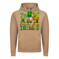Vintage Coffee St. Patrick's Day shamrockin' with my gnomies Vintage Hoodie - Neo Western
