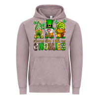 St. Patrick's Day Shamrockin' With My Gnomies Vintage Hoodie | Teevron
