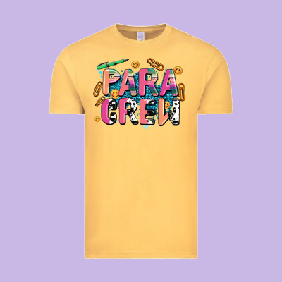 Para Crew Vintage Tee Designed By Adodesignshop