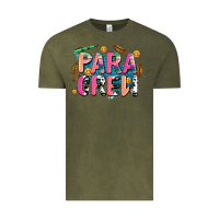Vintage Olive para crew Vintage Tee - AdoDesignShop
