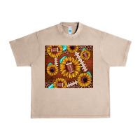 French Oak football leopard sunflower Urban Heavy Tee - JahusDesignShop