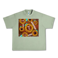 Oil Green football leopard sunflower Urban Heavy Tee - JahusDesignShop