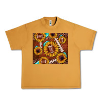 Peanut Butter football leopard sunflower Urban Heavy Tee - JahusDesignShop
