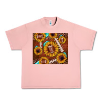 Salmon football leopard sunflower Urban Heavy Tee - JahusDesignShop