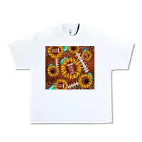 White football leopard sunflower Urban Heavy Tee - JahusDesignShop