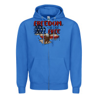 True Royal freedom is not free Zipper Hoodie - MaliasSmallBusiness