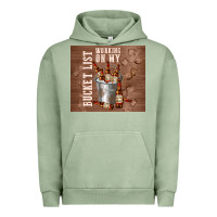 Pigment Oil Green working on my bucket list Urban Hoodie - TumblerDesignByShophia