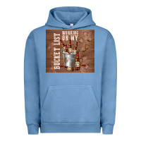 Pigment Pebble Blue working on my bucket list Urban Hoodie - TumblerDesignByShophia