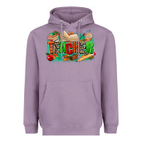 Lavender teacher fall Heavyweight Hoodie - MaliasSmallBusiness