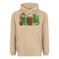 Mushroom teacher fall Heavyweight Hoodie - MaliasSmallBusiness