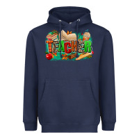 Navy teacher fall Heavyweight Hoodie - MaliasSmallBusiness