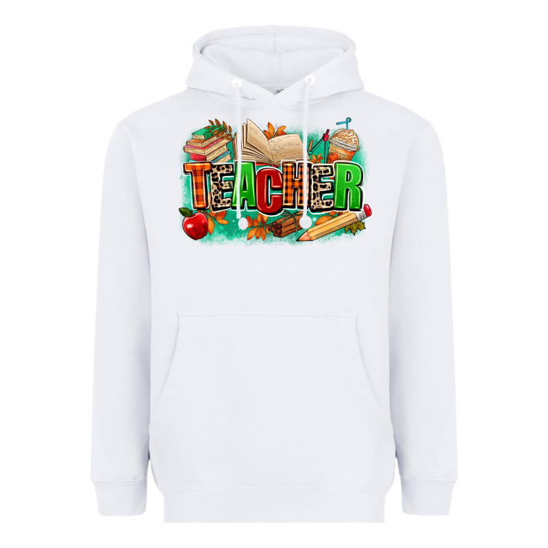 Teacher Fall Heavyweight Hoodie by MaliasSmallBusiness | Teevron