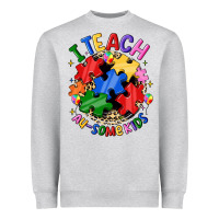 Heather Grey i teach au some kids Heavyweight Sweatshirt - JahusDesignShop