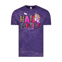 Cloud Purple nail artist Vintage Tee - AdoDesignShop