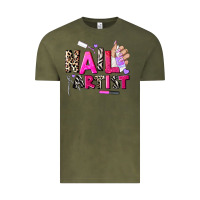 Vintage Olive nail artist Vintage Tee - AdoDesignShop