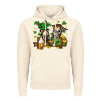 Vintage Artic St. Patrick's Day donkey Vintage Hoodie - Neo Western
