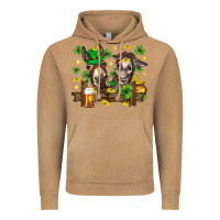 Vintage Camel St. Patrick's Day donkey Vintage Hoodie - Neo Western