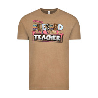Vintage Coffee blessed teacher Vintage Tee - AdoDesignShop