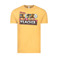 Vintage Mustard blessed teacher Vintage Tee - AdoDesignShop