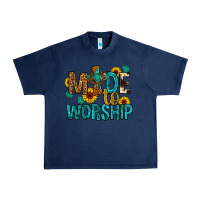 Navy made to worship Urban Heavy Tee - Artiststas