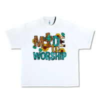 White made to worship Urban Heavy Tee - Artiststas