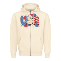 Sandshell usa Zipper Hoodie - MaliasSmallBusiness