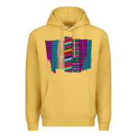 Antique Gold Western Farm Life Serape Brush Stroke Premium Hoodie - Bettercallsaul