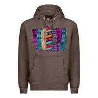 Coffee Western Farm Life Serape Brush Stroke Premium Hoodie - Bettercallsaul