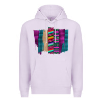 Lilac Western Farm Life Serape Brush Stroke Premium Hoodie - Bettercallsaul