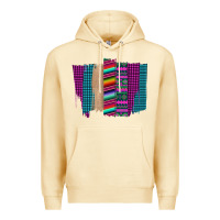 Pina Colada Western Farm Life Serape Brush Stroke Premium Hoodie - Bettercallsaul