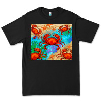 Black crab Premium Tee - BarkalooDesign