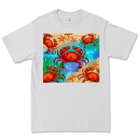 Dove Grey crab Premium Tee - BarkalooDesign