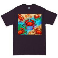 Plum crab Premium Tee - BarkalooDesign