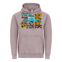 Vintage Zinc farm fresh pumpkin Vintage Hoodie - CowhideDigitalArt