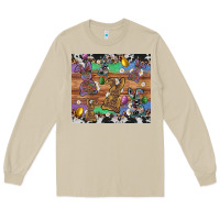 Mushroom easter bunny egg cowhide leopard Long Sleeve Tee - Artiststas