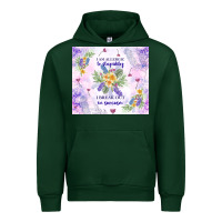 Forest Green i am allergic to stupidity Urban Hoodie - TumblerDesignByShophia