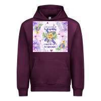 Mauve Wine i am allergic to stupidity Urban Hoodie - TumblerDesignByShophia