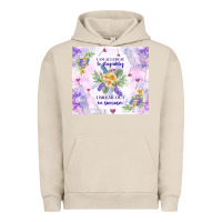 Pigment French Oak i am allergic to stupidity Urban Hoodie - TumblerDesignByShophia