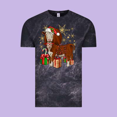 Christmas Hereford Vintage Tee Designed By Jahusdesignshop