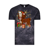 Cloud Black christmas hereford Vintage Tee - JahusDesignShop