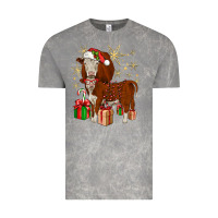 Cloud Rock christmas hereford Vintage Tee - JahusDesignShop
