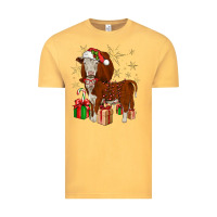 Vintage Mustard christmas hereford Vintage Tee - JahusDesignShop