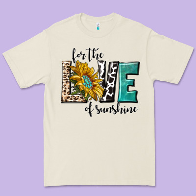 Premium Tee for the love of sunshine
