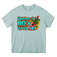 Arona raised 90's country guitar cactus sunflower's Heavy Core Tee - Artiststas
