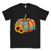 Black fall y'all pumpkin Classic Tee - JahusDesignShop