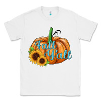 White fall y'all pumpkin Classic Tee - JahusDesignShop