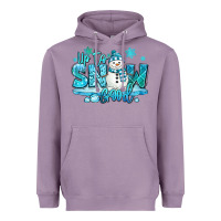 Up To Snow Good Winter Snowman Heavyweight Hoodie | Teevron