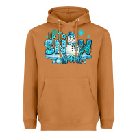 Meerkat up to snow good winter snowman Heavyweight Hoodie - MaliasSmallBusiness